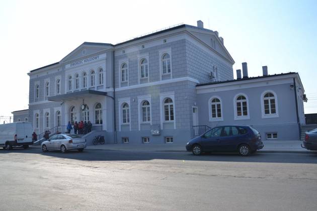Dworzec PKP w Rawiczu po modernizacji